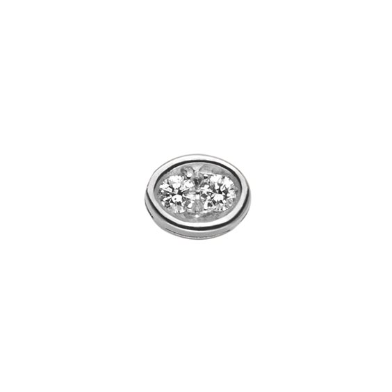 Charm Elements Dame PIETRE PREZIOSE in Weißgold Diamante 0.04 Ct DCHF8556.004 - DCHF8556.004